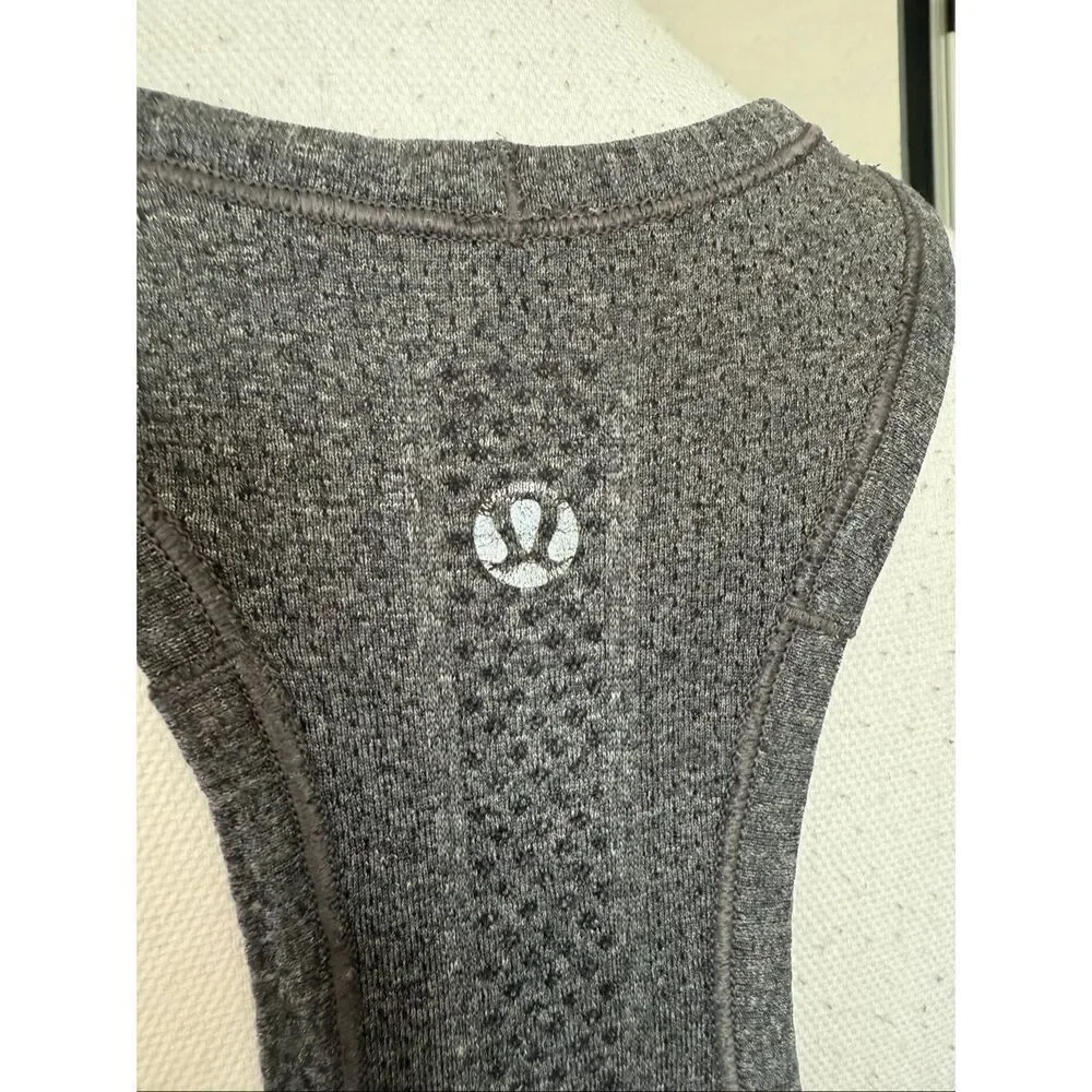 Lululemon Swiftly Tech Tank Grey size 8